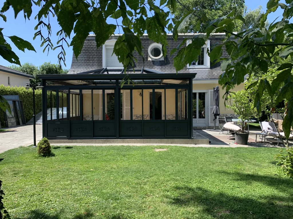 Photo d'une réalisation de véranda