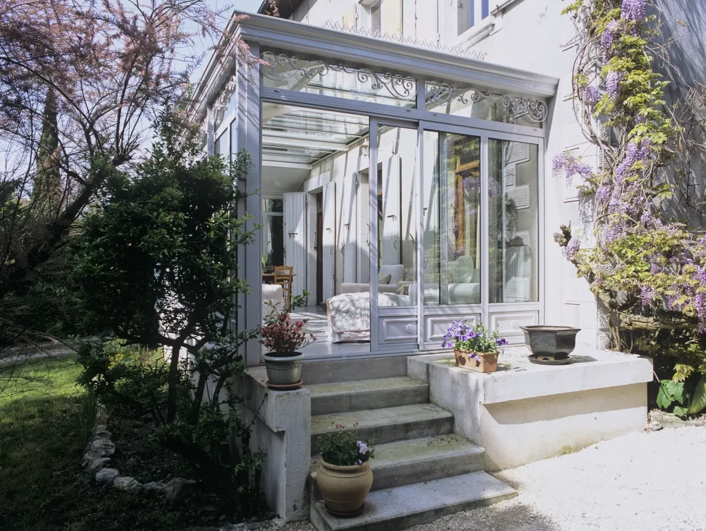 Photo d'une réalisation de véranda