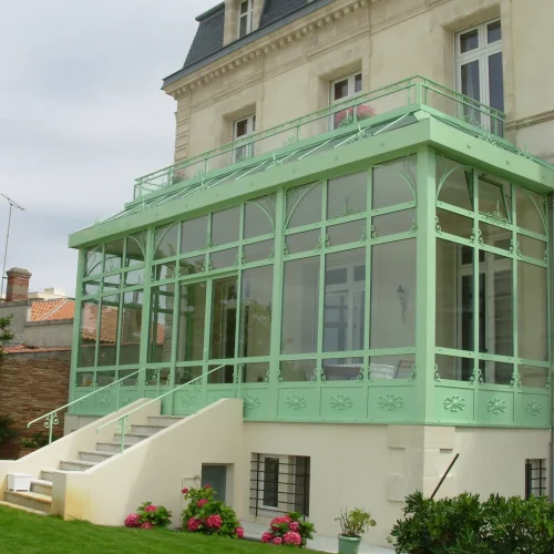 Photo d'une réalisation de véranda