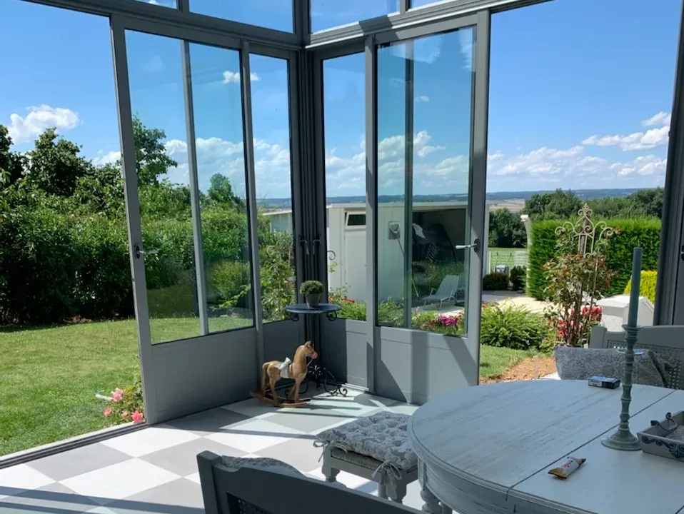 Photo d'une réalisation de véranda