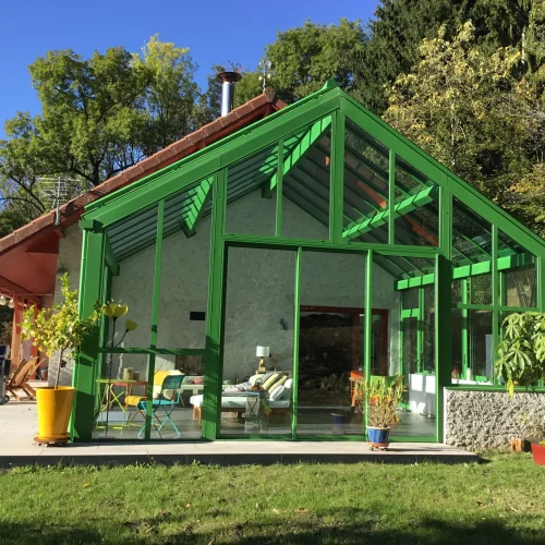 Photo d'une réalisation de véranda