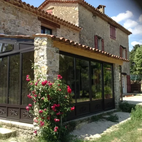 Photo d'une réalisation de véranda