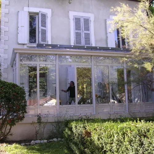 Photo d'une réalisation de véranda