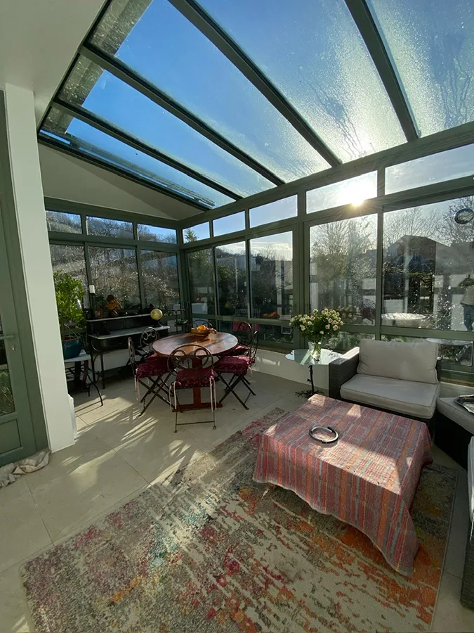 Réalisation d'une pergola en fer forgé