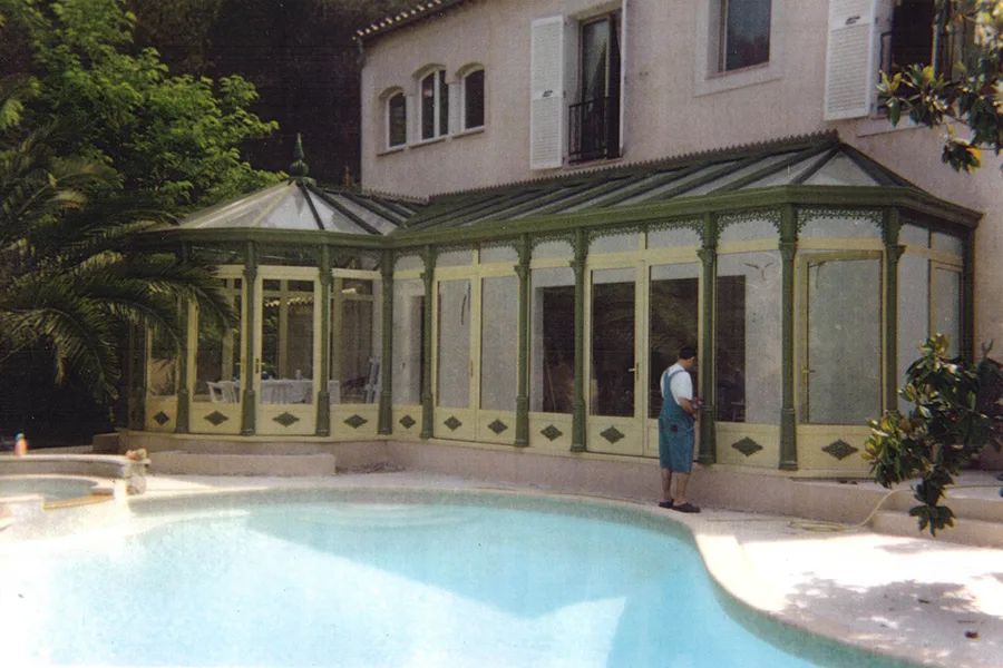 Photo d'une réalisation de véranda